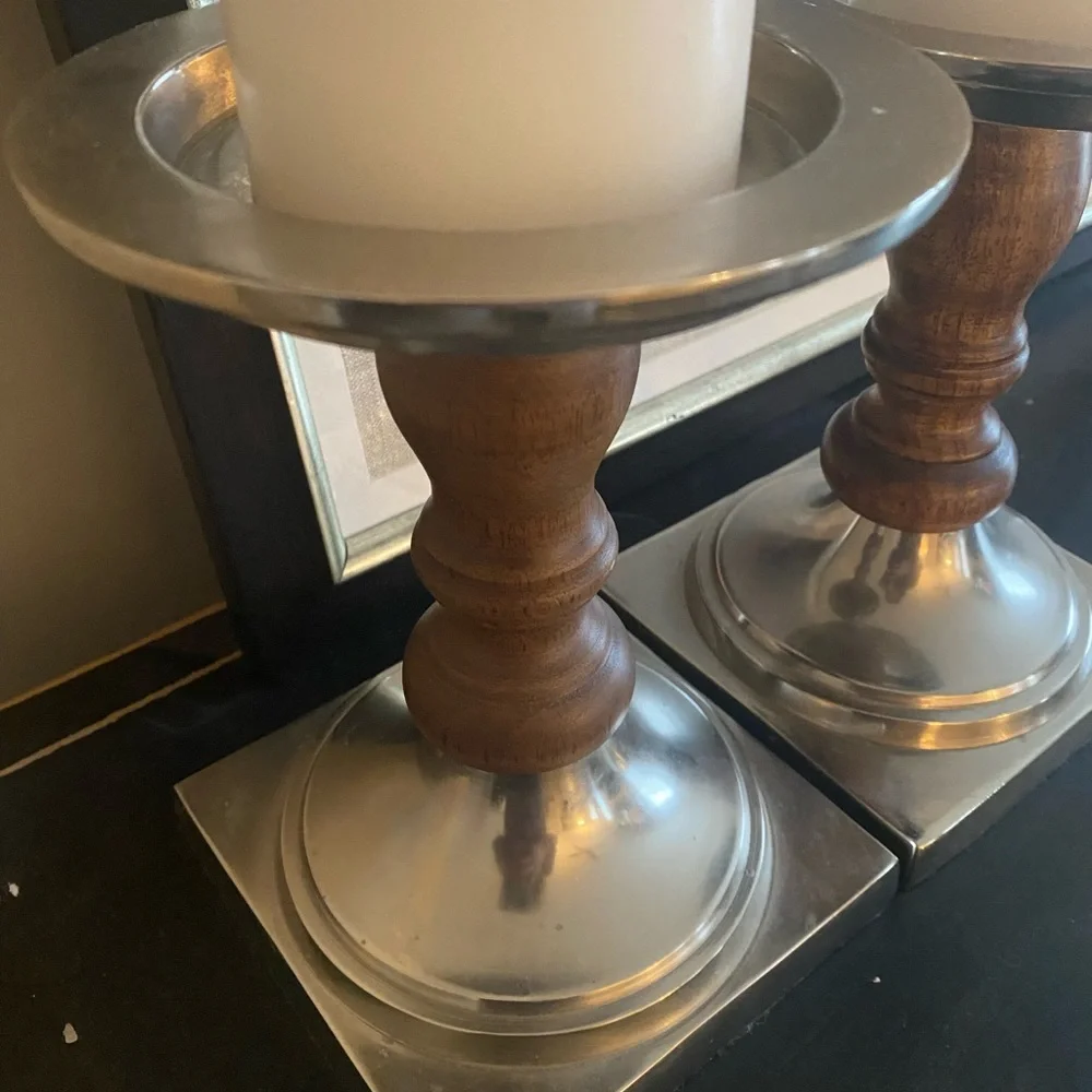 Pottery Barn Candle Holders